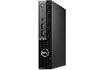 Dell OptiPlex 7010 Micro, Intel Core i3-13100T (4+0 Cores, 12MB, 8T, 2.5GHz to 4.2GHz, 35W), 8GB (1x8GB) DDR4, 256GB SSD, Integrated Graphics, DVD+/-RW, Mouse + BG KBD, Ubuntu, 3Y ProSupport