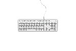 Dell KB216 Wired Multimedia Keyboard White