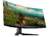 Dell Alienware AW3423DWF, 34" CURVED QD-OLED GAMING LED 21:9 AR, 0.1ms GtG, WQHD (3440x1440), 165Hz, 1000:1, 250 cd/m2, AMD FreeSync Premium, HDR 400, 99.3% DCI-P3 , HDMI, DP, USB 3.2 Hub, PIP, PBP, ComfortView, Height Adjustable, Swivel, Tilt, Black