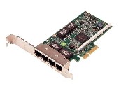 Dell Broadcom 5719 QP 1Gb Network Interface Card, Full Height, CusKit